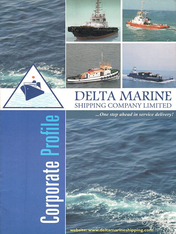 Corporate Profile Cover for Delta Marine Shipping Company Limited